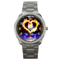 Thefloralcovenant Sport Metal Watch by AuthorPScott