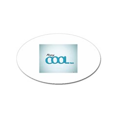 Cool Designs Store Sticker (oval)