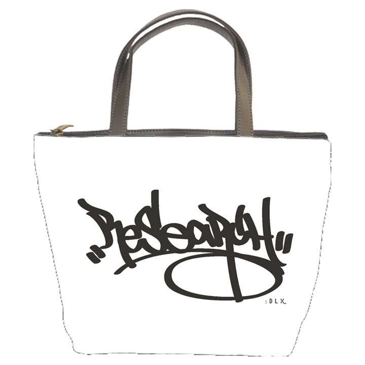 RDLX Handstyle - Black Print Bucket Bag