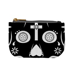 Sugar Skull Coin Change Purse