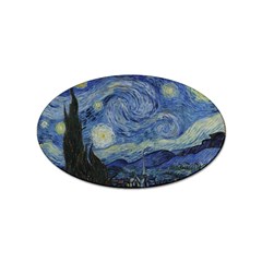 Starry night Sticker (Oval)