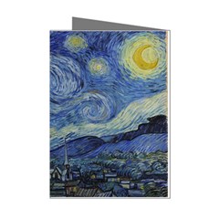 Starry night Mini Greeting Card (8 Pack)