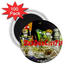 Dabdabcity710 2 25  Button Magnet (100 Pack) by dabdabcity710