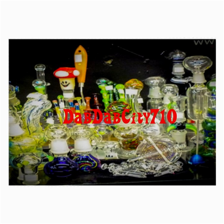 DabDabCity710 Glasses Cloth (Large, Two Sided)