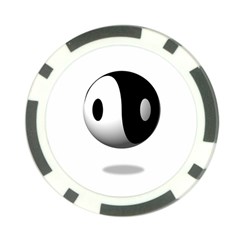 Yin Yang Poker Chip by hlehnerer