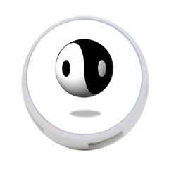 Yin Yang 4-port Usb Hub (one Side) by hlehnerer