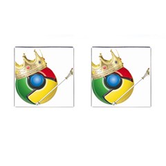 Chrome King Cufflinks (square) by Chrome