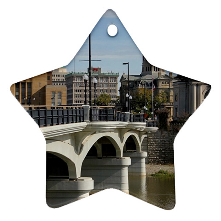 Hamilton 1 Star Ornament (Two Sides)