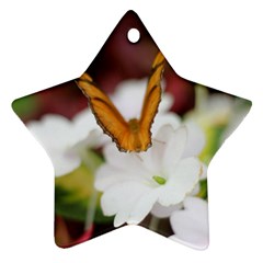 Butterfly 159 Star Ornament by pictureperfectphotography