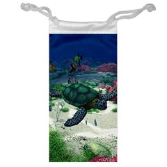 Sea Turtle Jewelry Bag