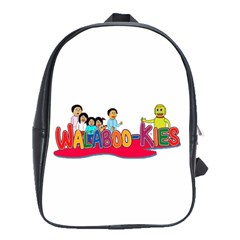 Walabookies Stickers School Bag (large) by walabookies