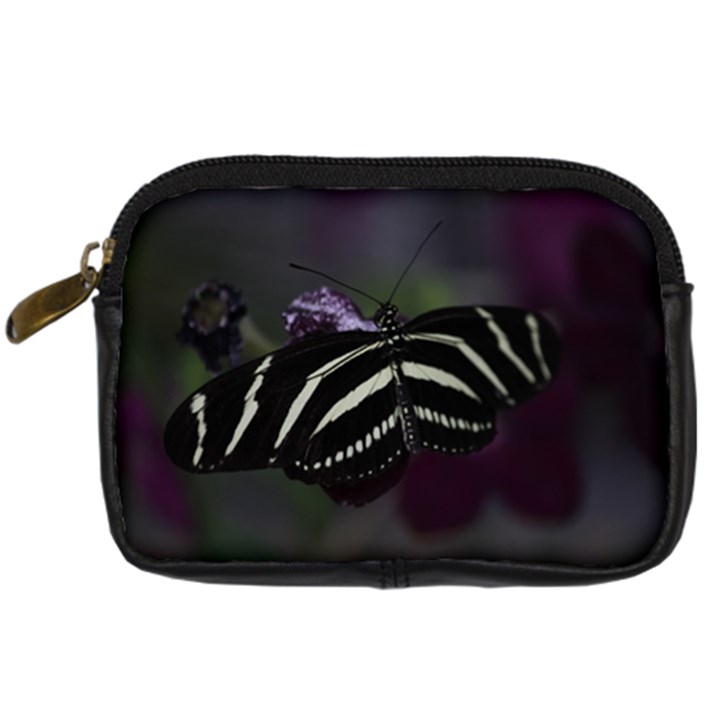 Butterfly 059 001 Digital Camera Leather Case