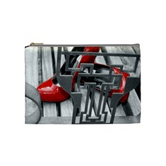 Tt Red Heels Cosmetic Bag (medium) by dray6389