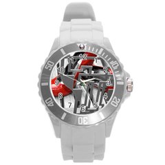 Tt Red Heels Plastic Sport Watch (large) by dray6389