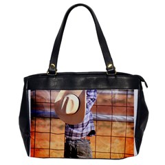 Little Cowboy Oversize Office Handbag (one Side) by dray6389