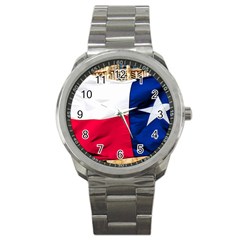 Texas Sport Metal Watch by dray6389