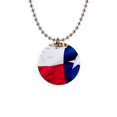 Texas Button Necklace by dray6389