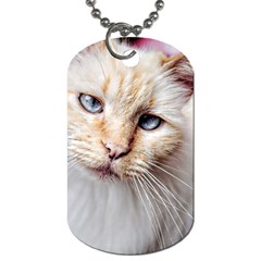 Blue Eyes Dog Tag (one Sided)