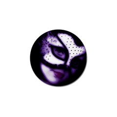 Purple M Golf Ball Marker by dray6389