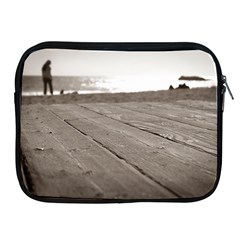 Laguna Beach Walk Apple Ipad 2/3/4 Zipper Case by hlehnerer