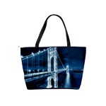 George Washington Bridge New Jersey Manhattan Hudson River Classic Shoulder Handbag Back