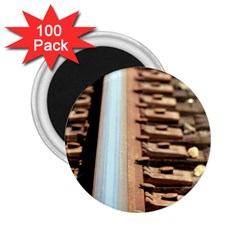 Train Track 2 25  Button Magnet (100 Pack)