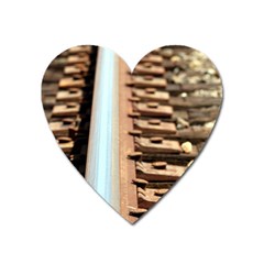 Train Track Magnet (heart)