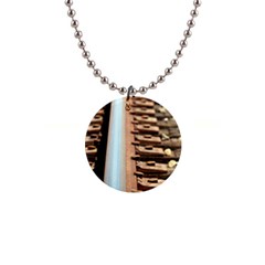 Train Track Button Necklace by hlehnerer