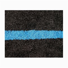 Black Blue Lawn Glasses Cloth (small) by hlehnerer