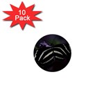 Butterfly 059 001 1  Mini Button (10 pack) Front