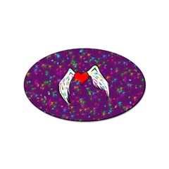 Your Heart Has Wings So Fly - Updated Sticker 100 Pack (oval) by KurisutsuresRandoms