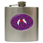 Your Heart Has Wings so Fly - Updated Hip Flask