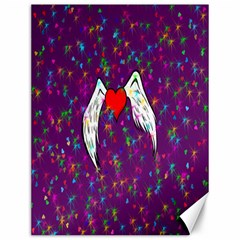 Your Heart Has Wings So Fly - Updated Canvas 12  X 16  (unframed)