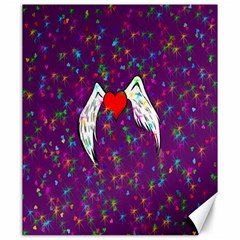 Your Heart Has Wings So Fly - Updated Canvas 20  X 24  (unframed) by KurisutsuresRandoms