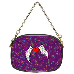 Your Heart Has Wings So Fly - Updated Chain Purse (one Side) by KurisutsuresRandoms