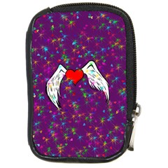 Your Heart Has Wings So Fly - Updated Compact Camera Leather Case