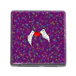 Your Heart Has Wings so Fly - Updated Memory Card Reader with Storage (Square) Front