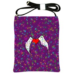 Your Heart Has Wings So Fly - Updated Shoulder Sling Bag