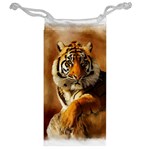 Tiger Jewelry Bag Back