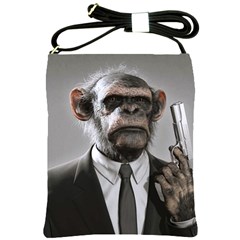 Monkey Business Shoulder Sling Bag by cutepetshop