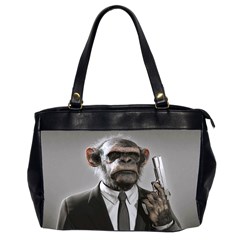 Monkey Business Oversize Office Handbag (two Sides) by cutepetshop