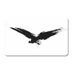 Grunge Bird Magnet (rectangular) by magann