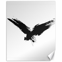 Grunge Bird Canvas 16  X 20  (unframed) by magann