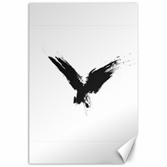 Grunge Bird Canvas 20  X 30  (unframed) by magann