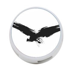 Grunge Bird 4-port Usb Hub (two Sides)