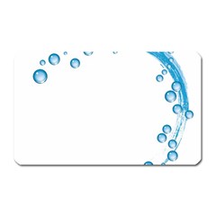 Water Swirl Magnet (rectangular) by magann