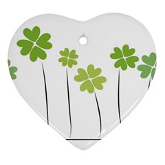 Clover Heart Ornament by magann