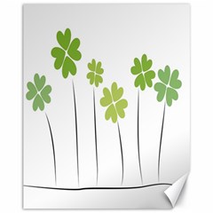 Clover Canvas 11  X 14  9 (unframed) by magann