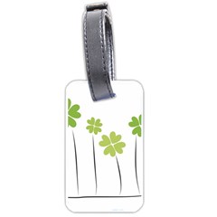 Clover Luggage Tag (one Side) by magann