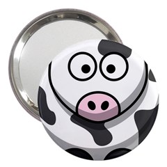 Cow 3  Handbag Mirror